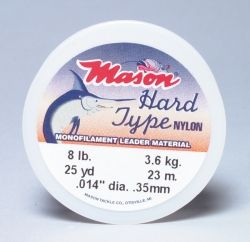 MASON Hard Mono 25 lb Ø 0,64 mm Superspule 23 Meter 